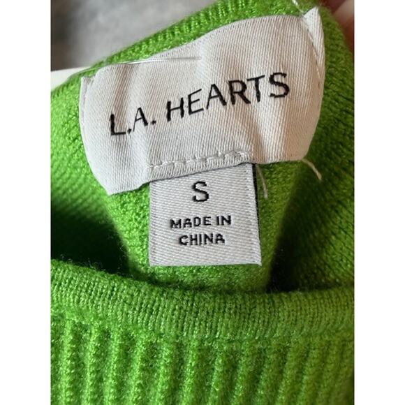LA Hearts Light Green Camisole Ribbed Crop Top S - Picture 5 of 8